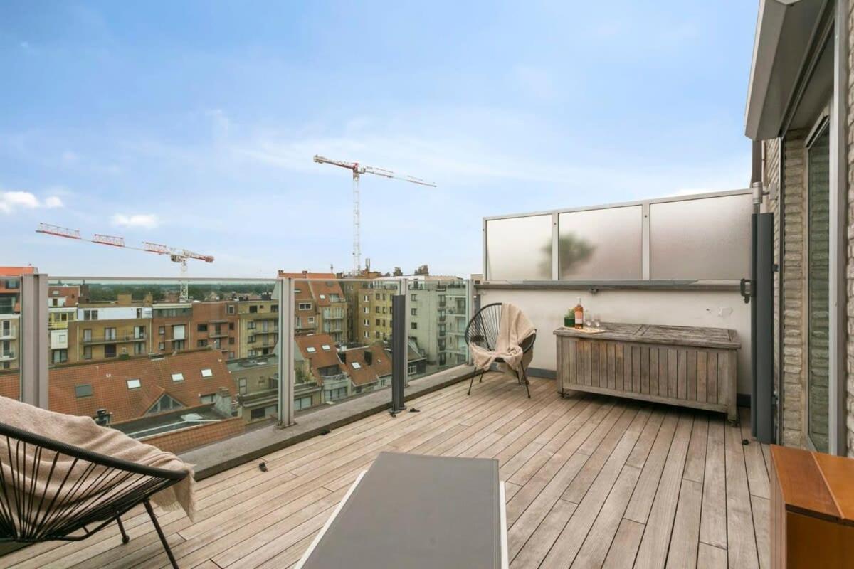 Apartamento Modern Penthouse With Stunning Sea-View, Sauna And 2 Large Terraces! Knokke-Heist Exterior foto