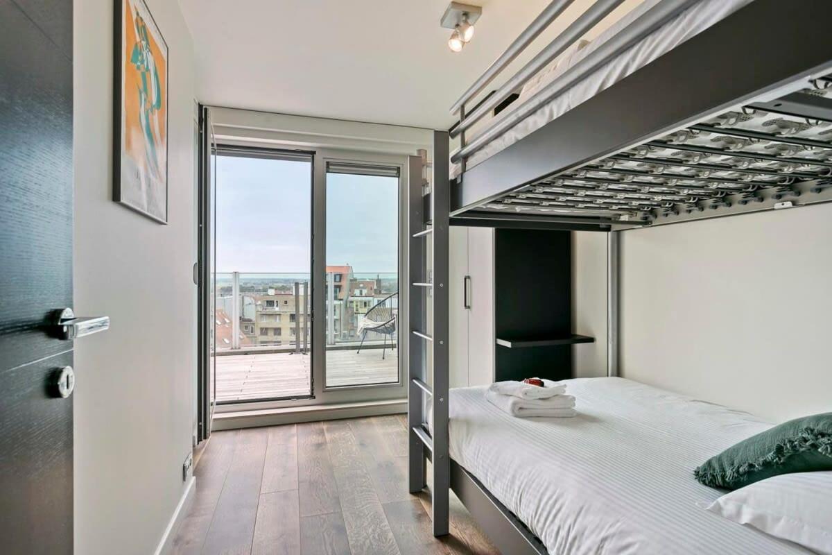 Apartamento Modern Penthouse With Stunning Sea-View, Sauna And 2 Large Terraces! Knokke-Heist Exterior foto
